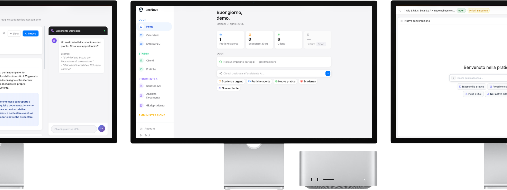 LexNova dashboard