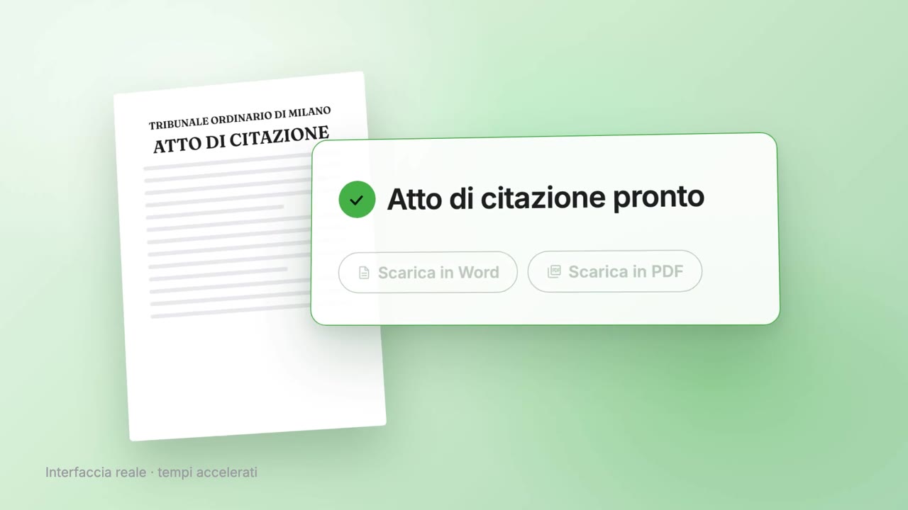 Atto di citazione pronto, da scaricare in Word o in PDF